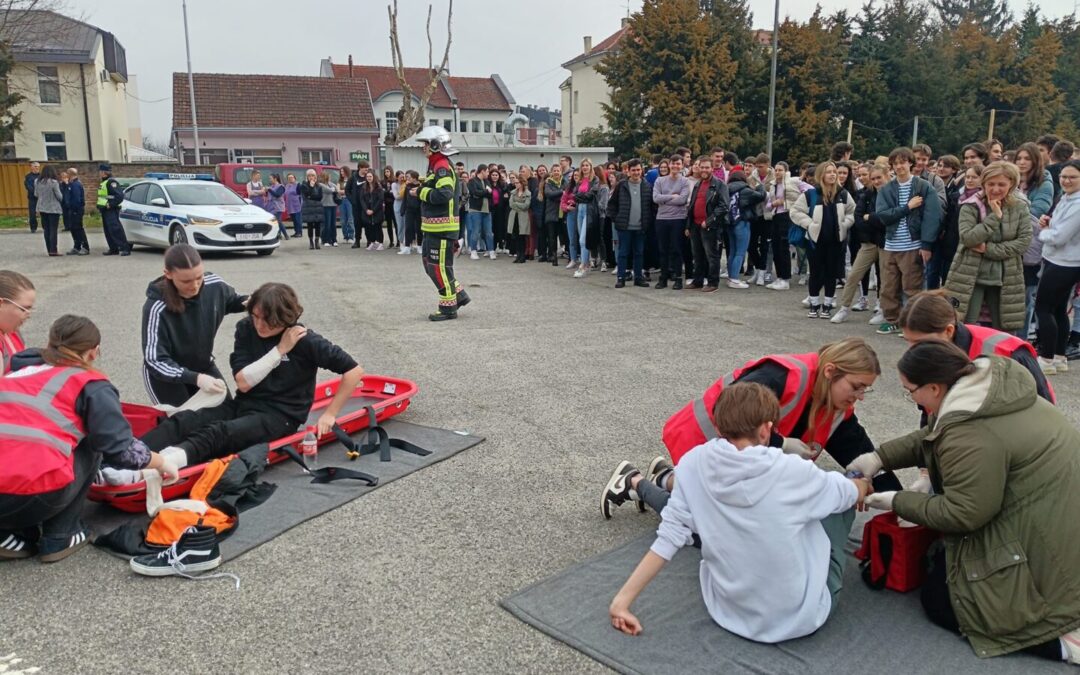 POKAZNA VJEŽBA EVAKUACIJE I SPAŠAVANJA